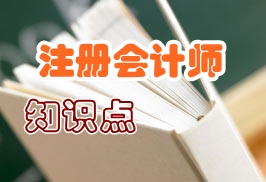 注冊會(huì)計(jì)師稅法知識(shí)點(diǎn)