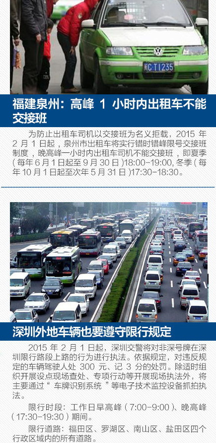 2月起，這些新規(guī)將影響我們的生活
