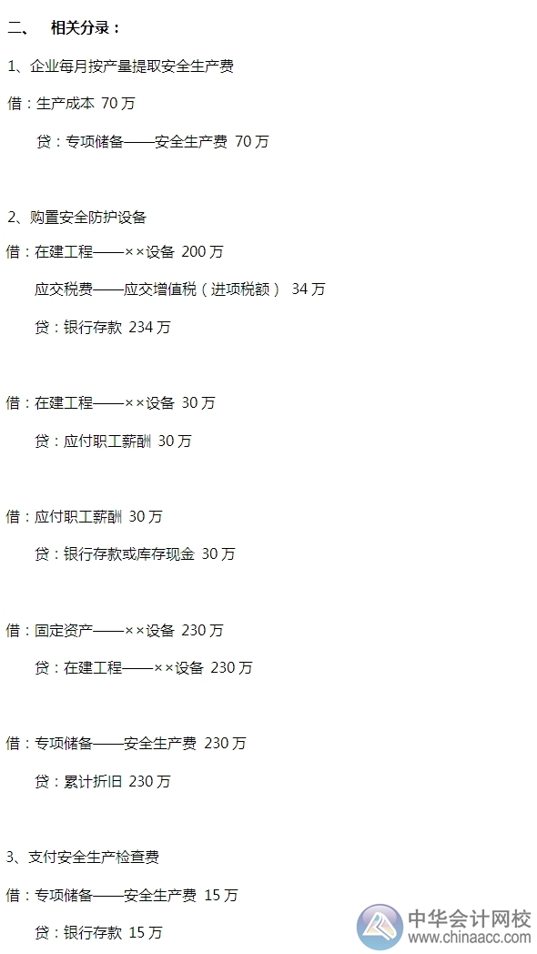 2015注會(huì)“借題發(fā)揮”會(huì)計(jì)篇：固定資產(chǎn)（專項(xiàng)儲(chǔ)備）