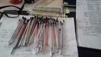 初級會計職稱學習中用過的筆