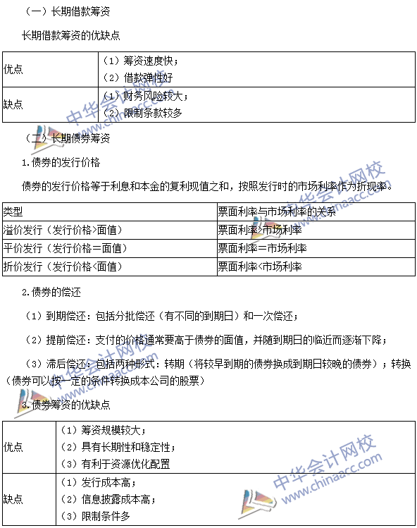2016注冊會計(jì)師《財(cái)務(wù)成本管理》高頻考點(diǎn)：長期債務(wù)籌資