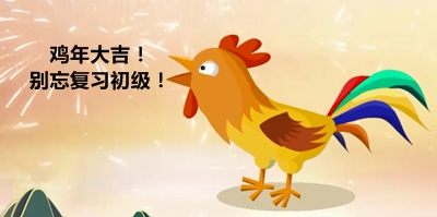雞年大吉！復(fù)習(xí)初級(jí)會(huì)計(jì)職稱！
