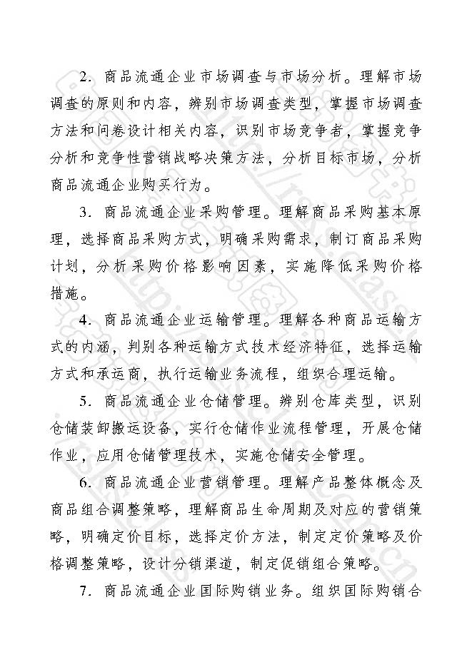 2017年初級經(jīng)濟(jì)師考試大綱——商業(yè)經(jīng)濟(jì)專業(yè)知識與實務(wù)