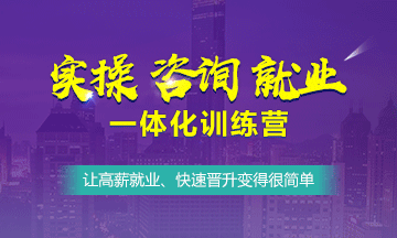 實(shí)操、咨詢、就業(yè)一體化訓(xùn)練營(yíng)
