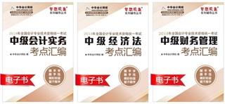 中級(jí)會(huì)計(jì)職稱“夢想成真”系列叢書考點(diǎn)匯編電子書