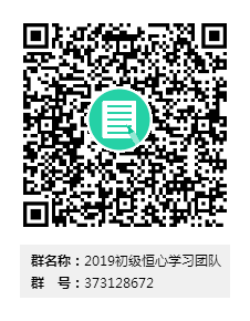 2019初級恒心學(xué)習(xí)團隊群二維碼