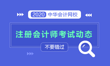 遼寧2020年注會(huì)什么時(shí)候考試？