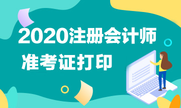 河南注會(huì)準(zhǔn)考證打印時(shí)間2020年的公布了！