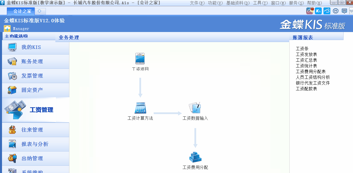 金蝶KIS標(biāo)準(zhǔn)版工資管理模塊中“工資項(xiàng)目”設(shè)置的作用是什么？