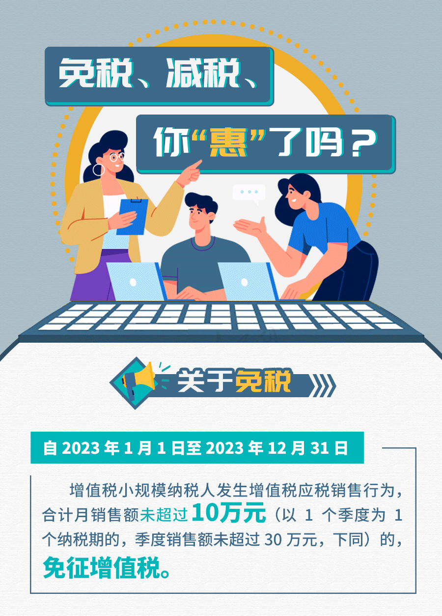 關(guān)于免稅、減稅